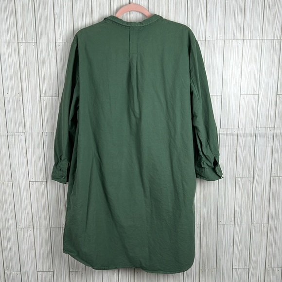 Pomander Place Tuckernuck Women’s Green Polly Shift Dress w/Pockets Size XXL - Picture 3 of 7